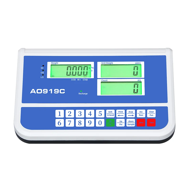 Elektronisches Wiege- und Zählinstrument