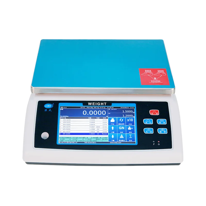 Intelligente elektronische Tischwaage