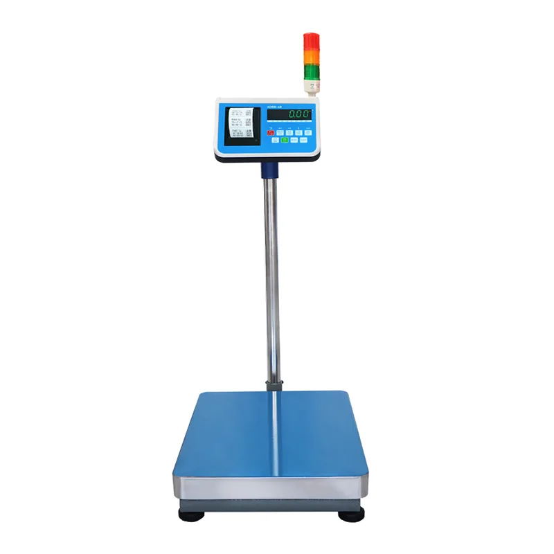 Elektronische Waage mit Drucker